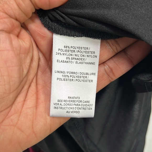 Taylor‎ Women’s Elegant Floral Black Purple Dress Long Sleeve Whimsigoth Witchy - Picture 4 of 9